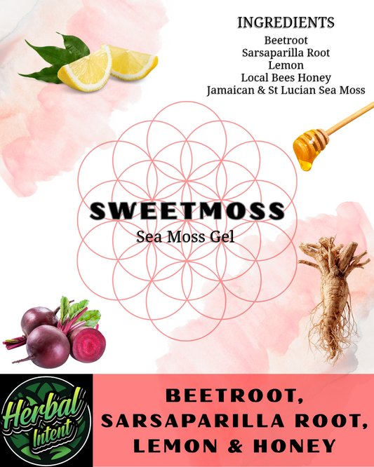BEETROOT x SARSAPARILLA ROOT x LEMON x HONEY - SWEETMOSS FLAVOURππ―