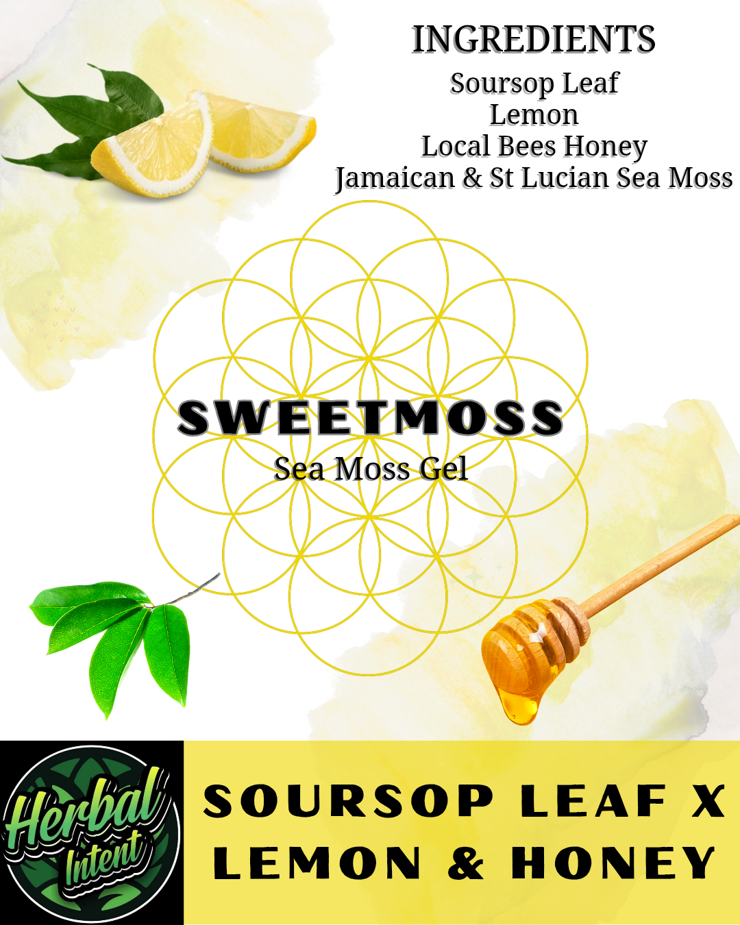 SOURSOP LEAF x LEMON x HONEY - SWEETMOSS FLAVOUR